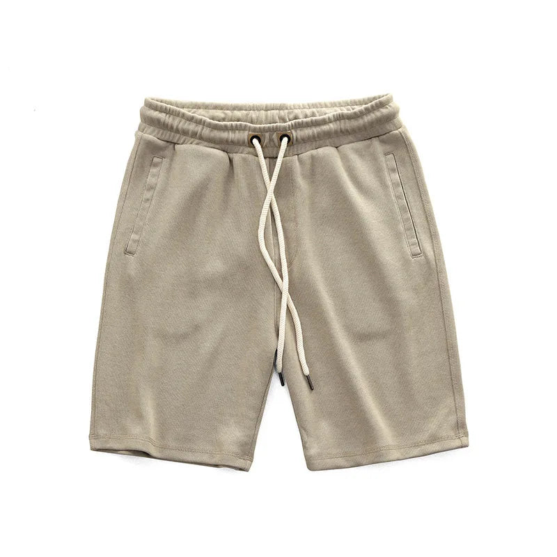 Men's Cotton Fleece Drawstring Sweat Shorts