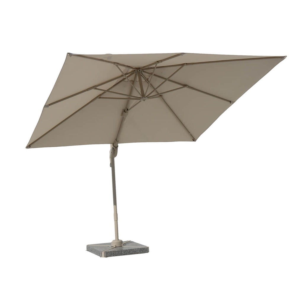 Cantilever Garden Parasol with Weighted Base