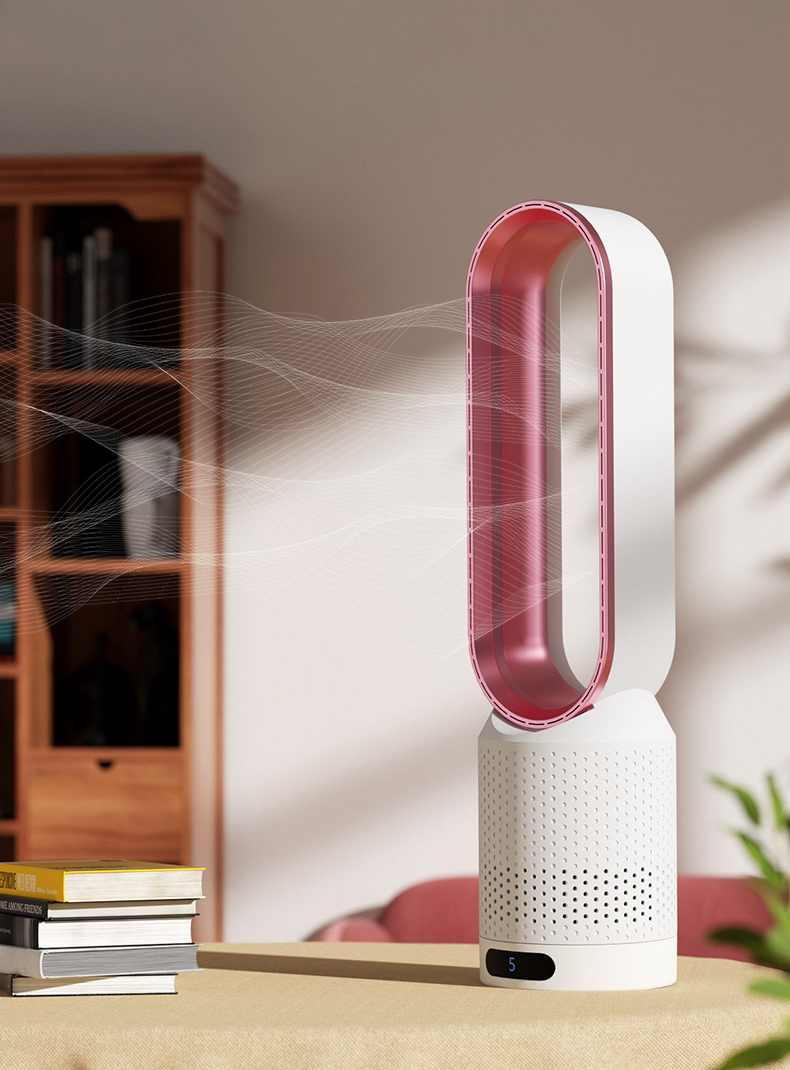 3-in-1 Bladeless Air Cooler with Purifier and LED Display
