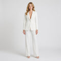 Tailored Blazer Co-Ord Set – Single Button Straight Leg Style