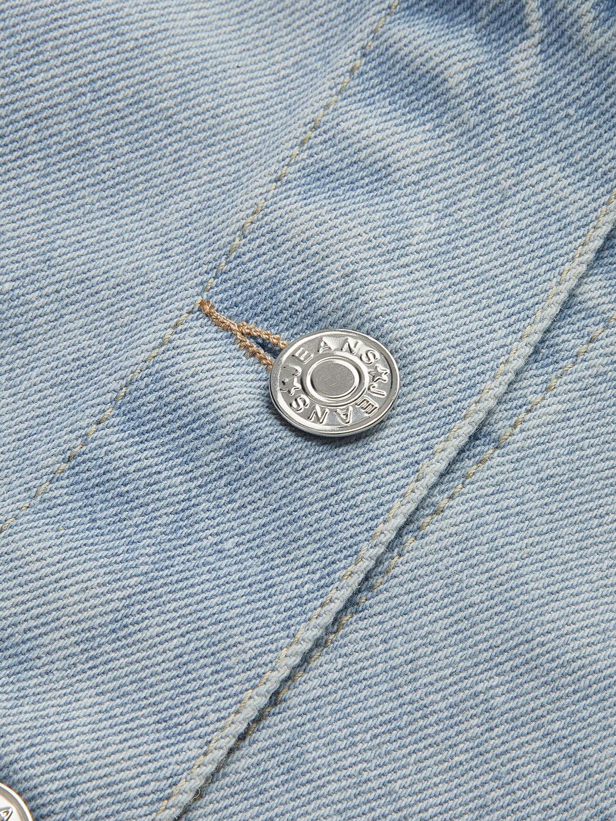 Women's Cropped Two-Tone Denim Jacket