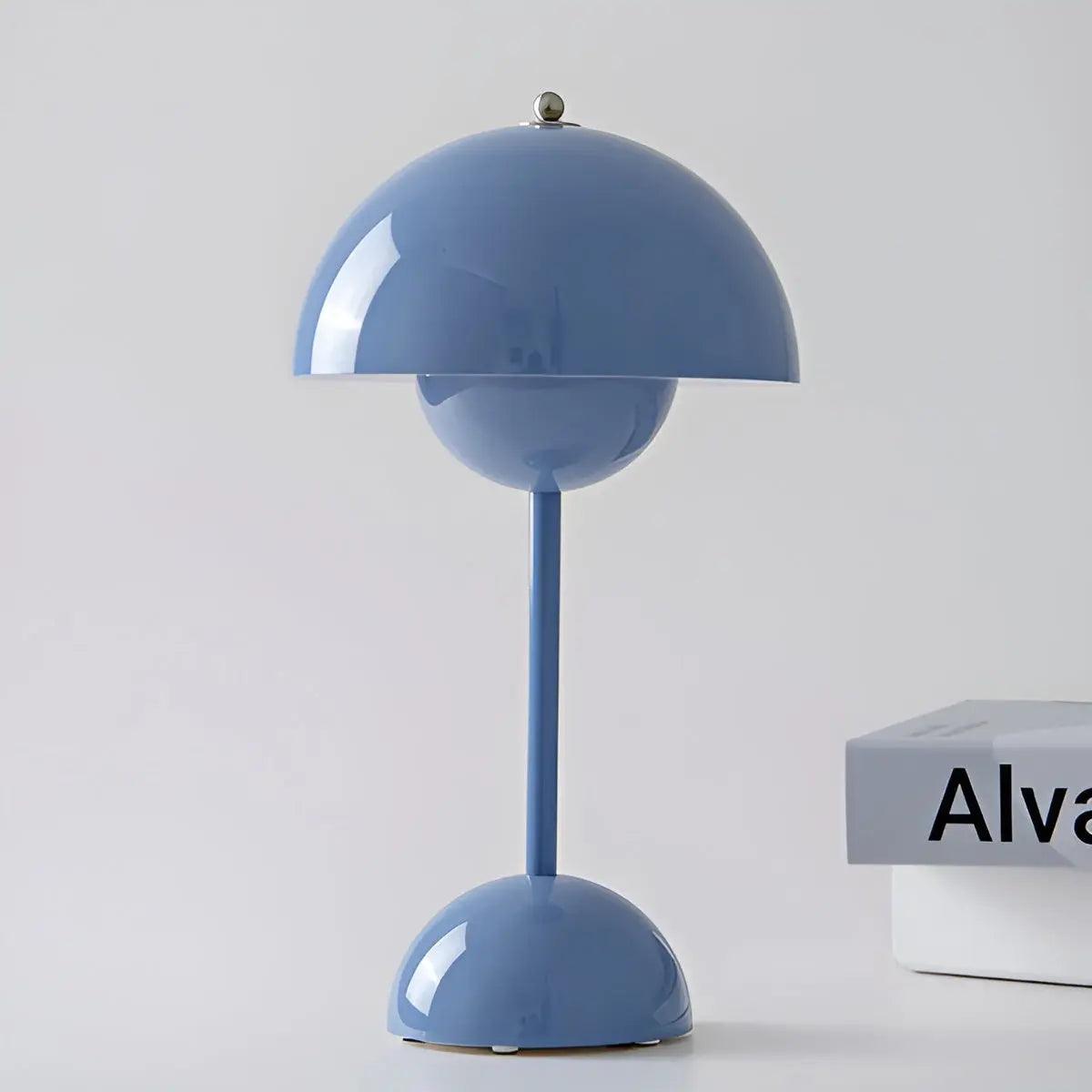 Lampe de table à abat-jour en forme de dôme