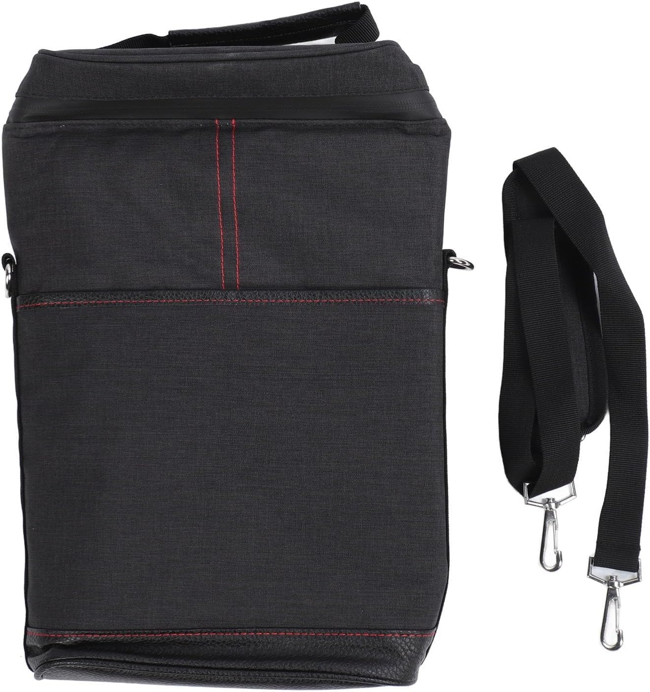 Structured Crossbody Bag with Detachable Shoulder Strap