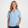 Blouse – Short Sleeve V-Neck Everyday Style