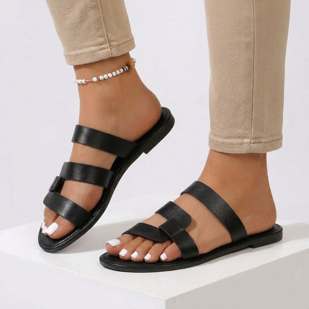 Sandals – Multi Strap Flat Everyday Style