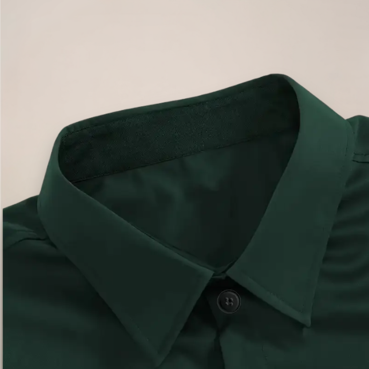 Chemise habillée ajustée à manches longues pour homme