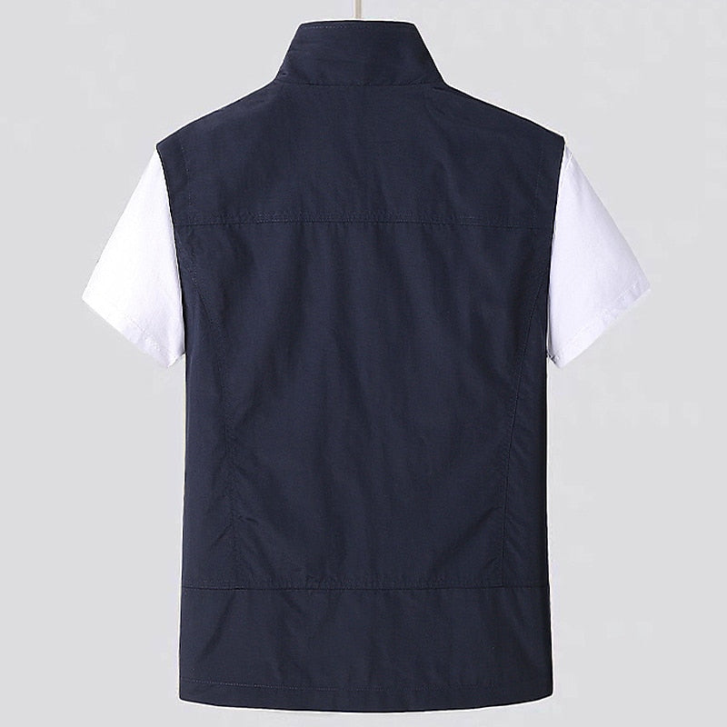 Men’s Lightweight Zip Utility Vest