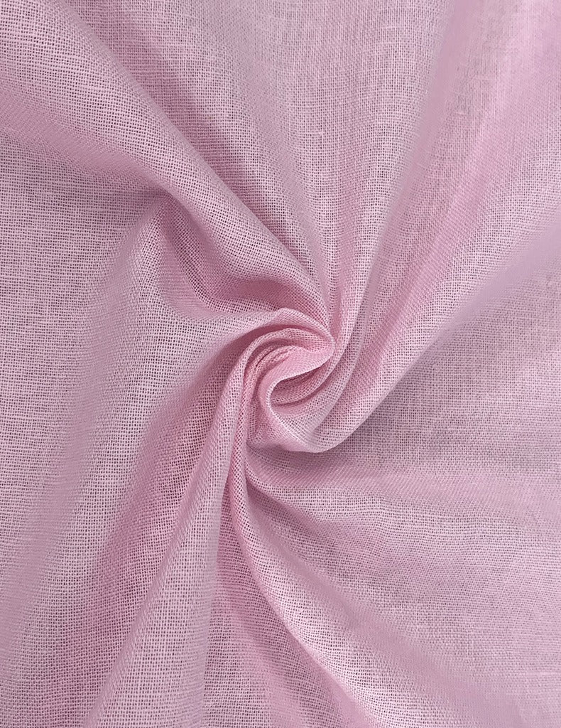 Robe longue en lin pour femme, à col et à manches courtes