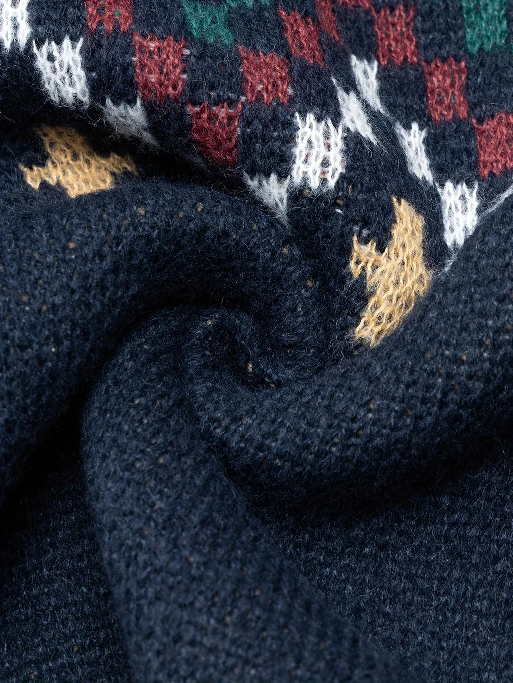 Men's Fair Isle Jacquard Crew Neck Jumper