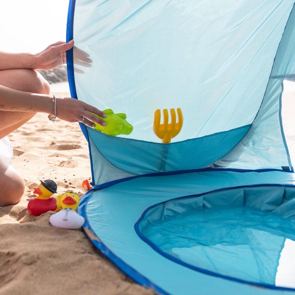 Pop-Up Baby Beach Tent with UV Sun Protection