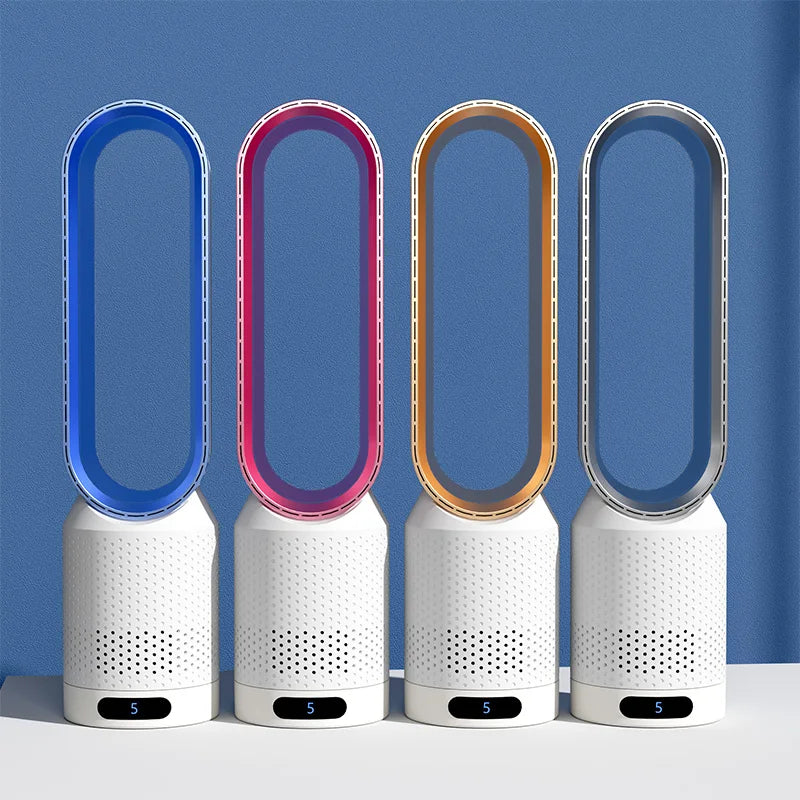 3-in-1 Bladeless Air Cooler with Purifier and LED Display