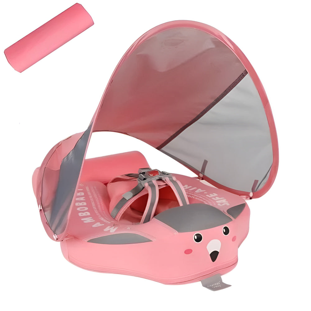 Baby Swim Float with Sun Canopy and Safety Support