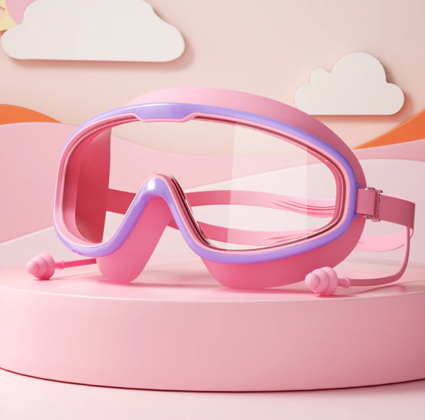 Kids Anti-Fog Swimming Goggles with UV Protection