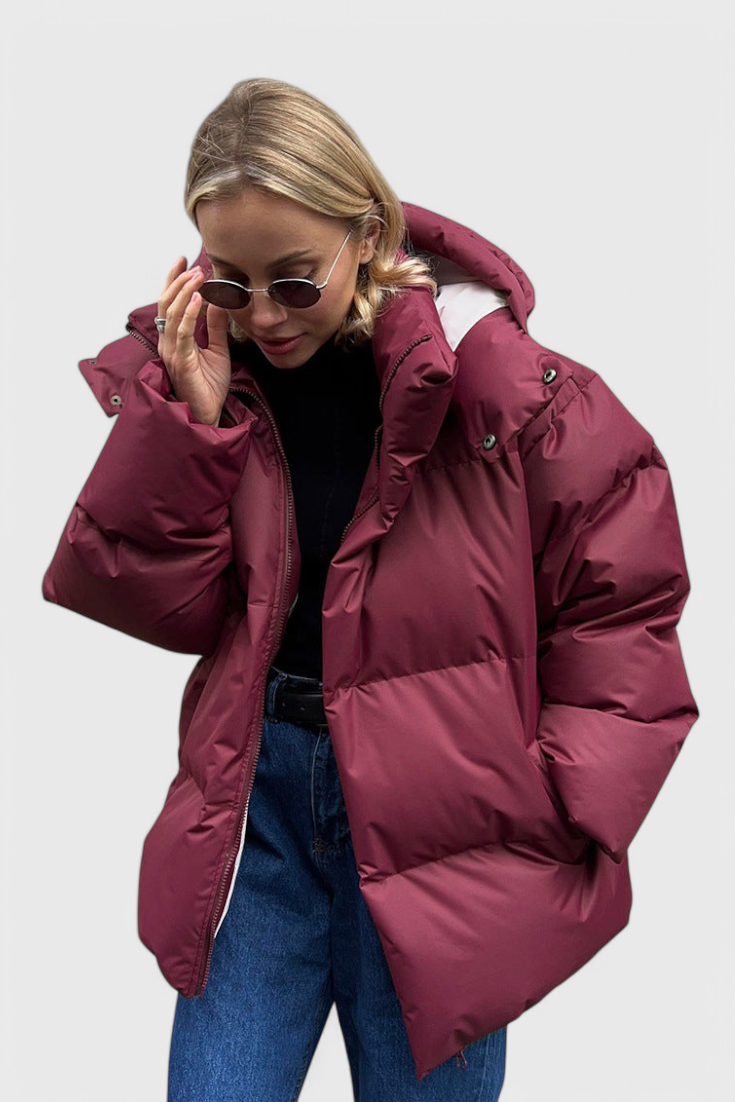 Women’s Oversized Hooded Puffer Jacket