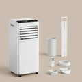 Portable Air Conditioner with Remote Control and Wheels