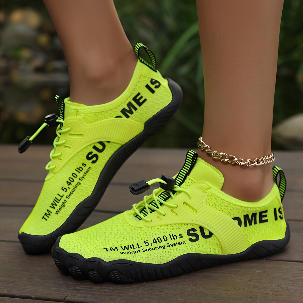Barefoot Quick-Dry Water Shoes with Toggle Laces