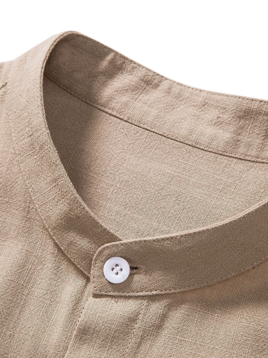 Linen Blend Shirt and Drawstring Trousers Co-Ord Set
