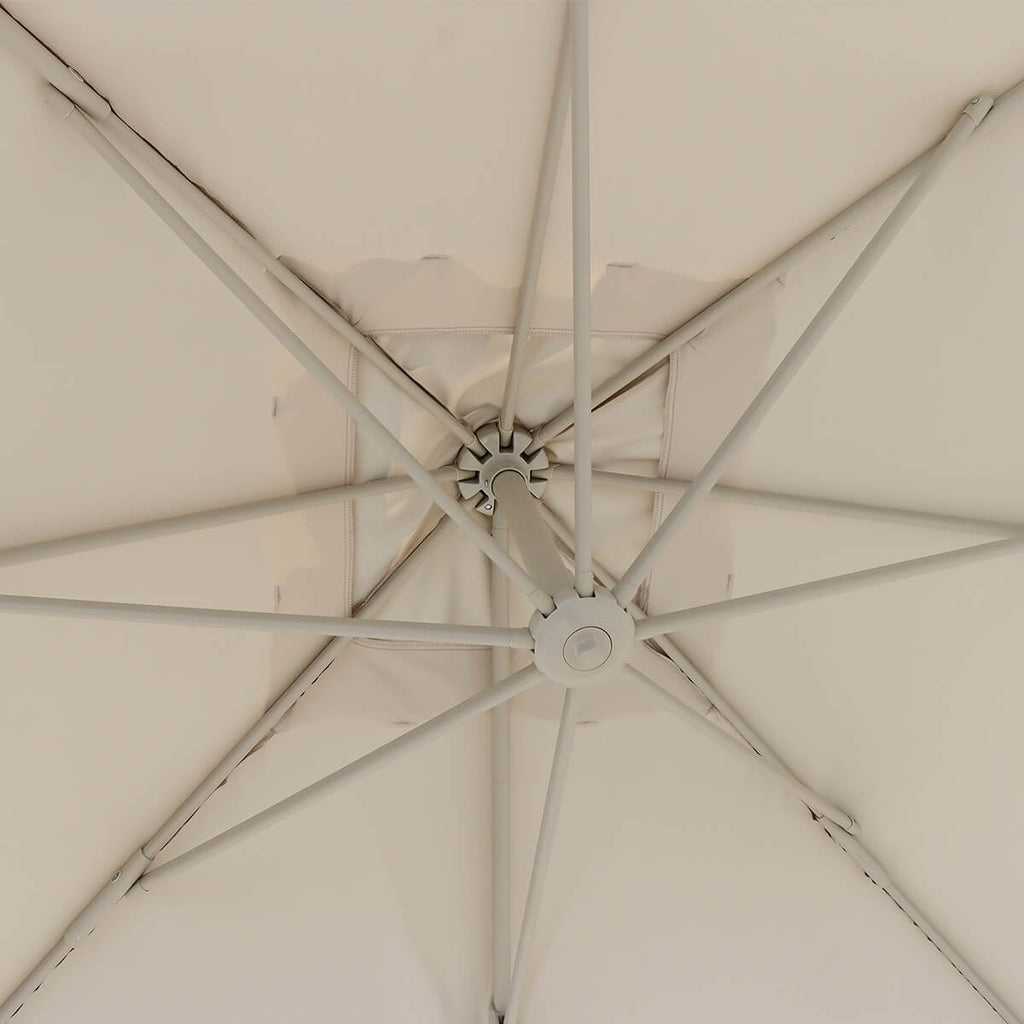 Cantilever Garden Parasol with Weighted Base