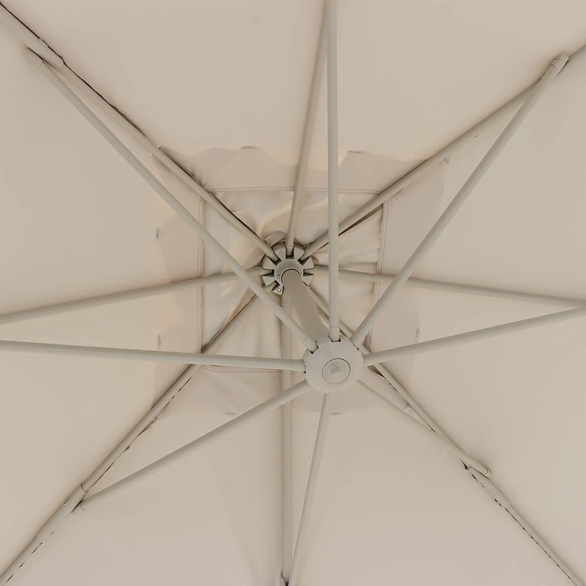Cantilever Garden Parasol with Weighted Base