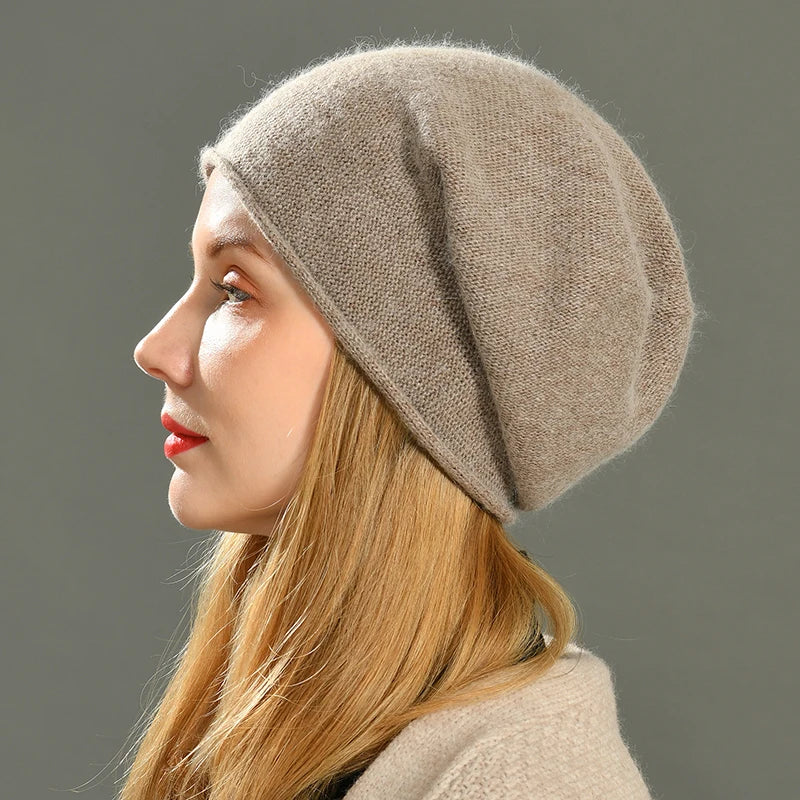 Women's Slouchy Knit Beanie Hat