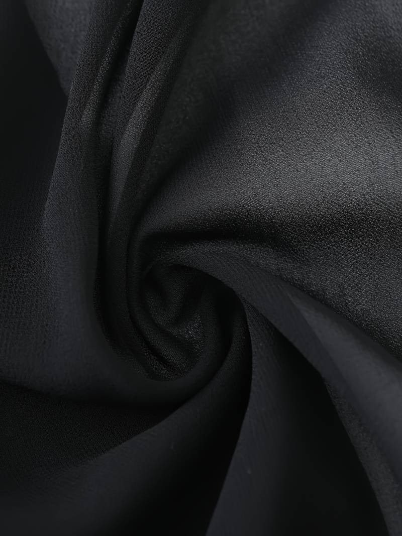 Sheer Tie-Front Cropped Chiffon Cardigan