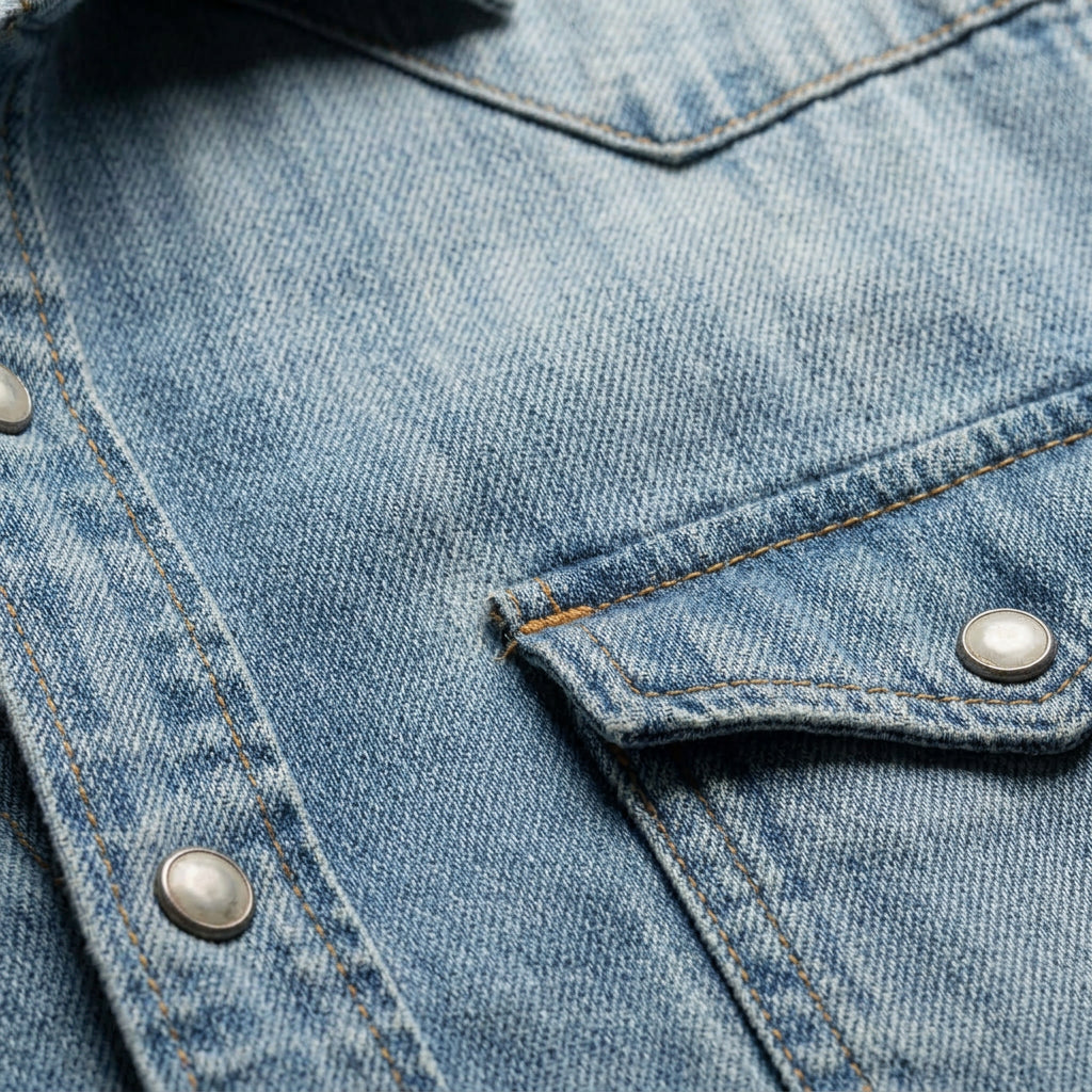 Men’s Slim Fit Denim Shirt
