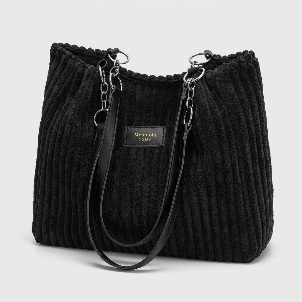 Bag – Ribbed Tote Everyday Style