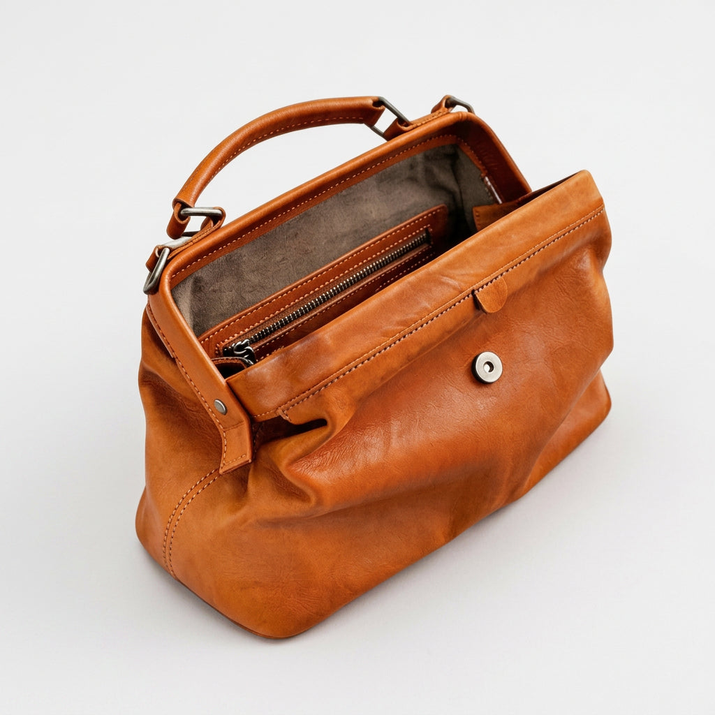 Shoulder Bag – Snap Closure Structured Style