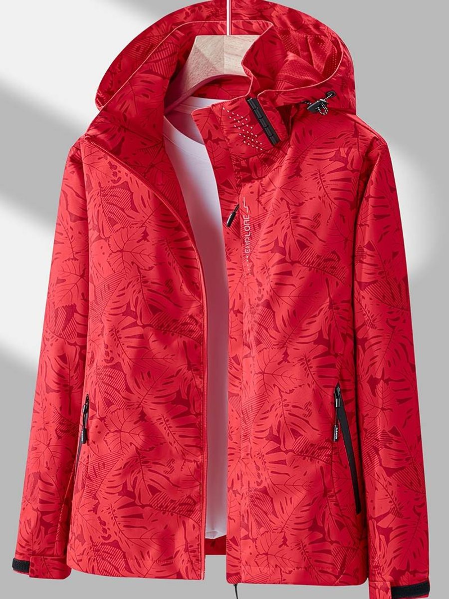 Women's Waterproof Windproof Hooded Lightweight Jacket