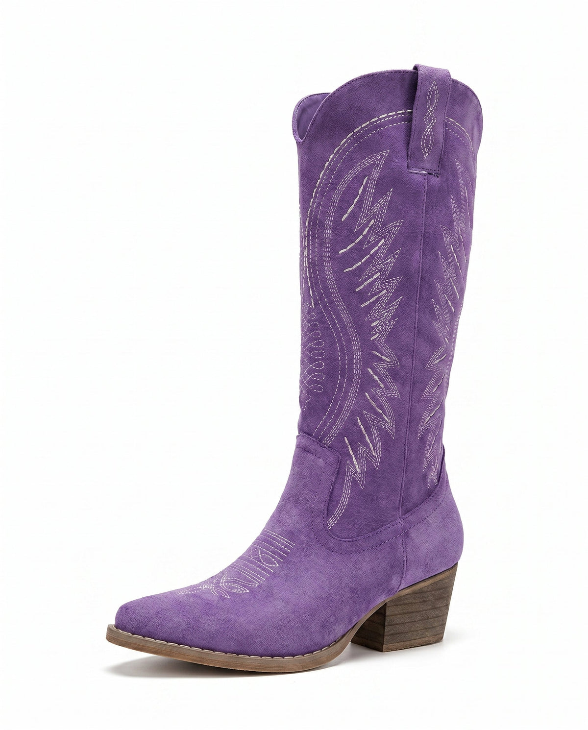 Women's Embroidered Western Knee-High Boots