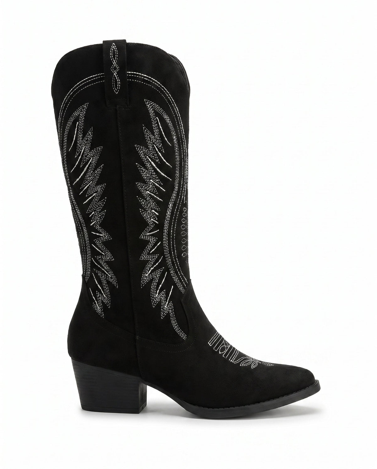 Women's Embroidered Western Knee-High Boots