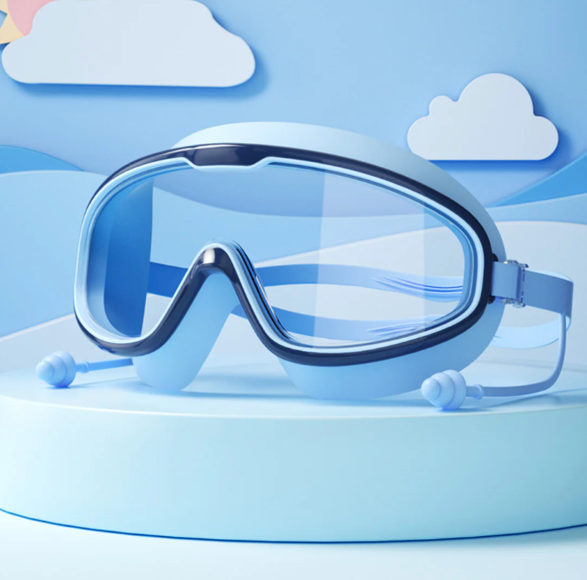 Kids Anti-Fog Swimming Goggles with UV Protection