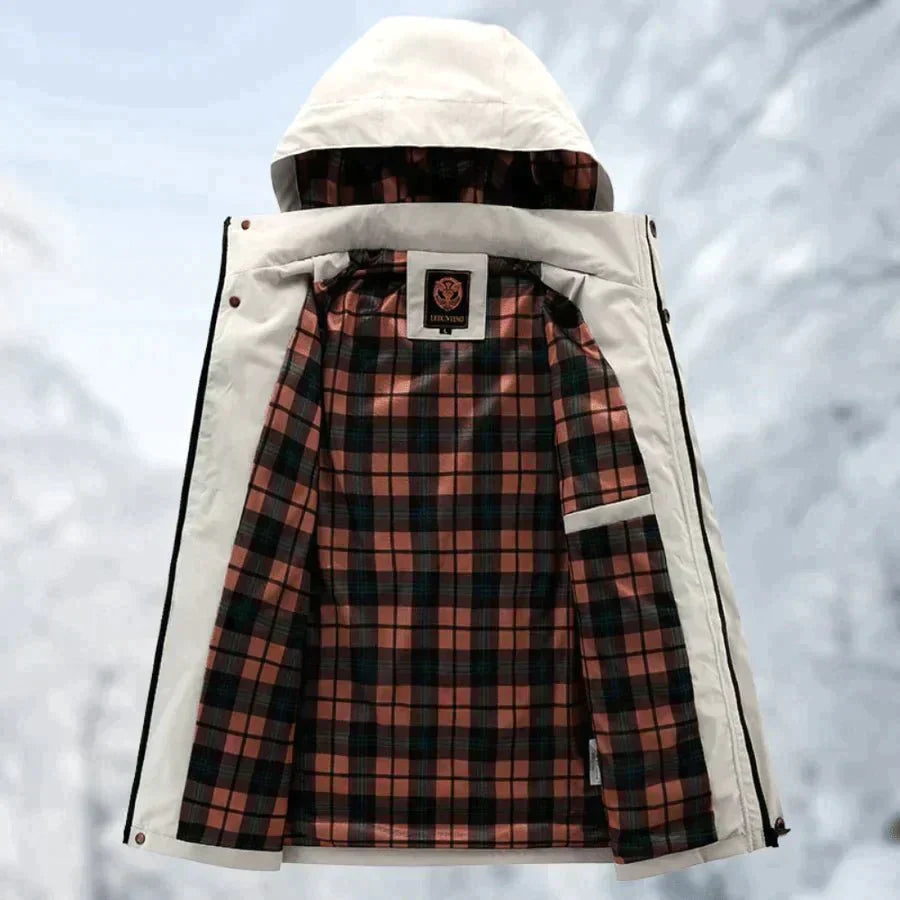 Men's Waterproof Multi-Pocket Utility Jacket