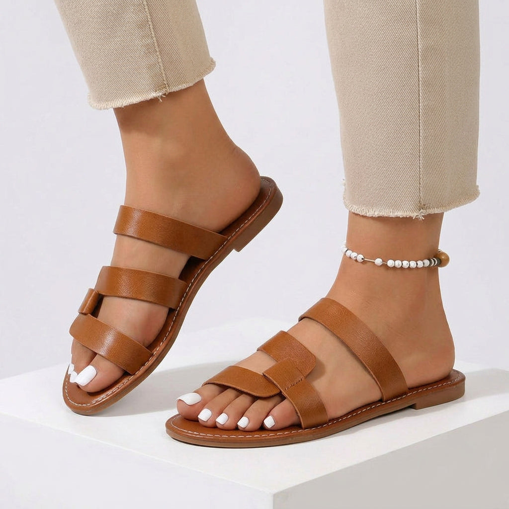 Sandals – Multi Strap Flat Everyday Style