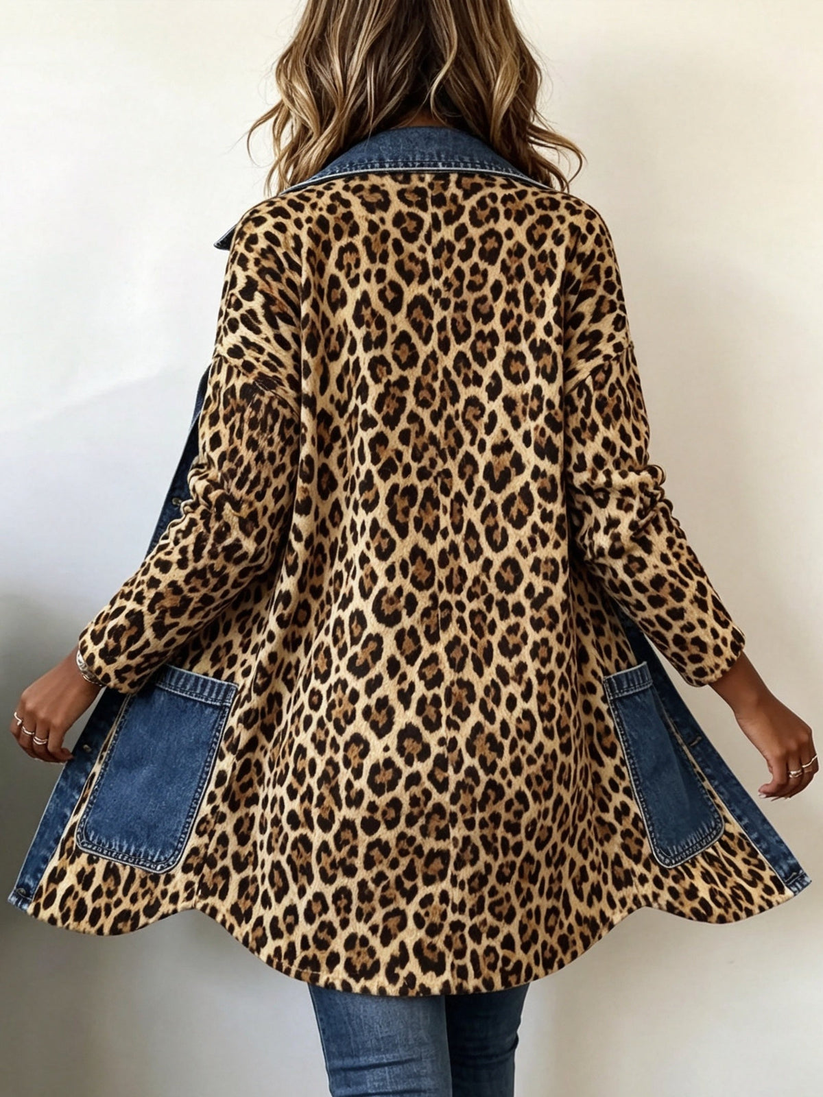 Women's Contrast Longline Jacket
