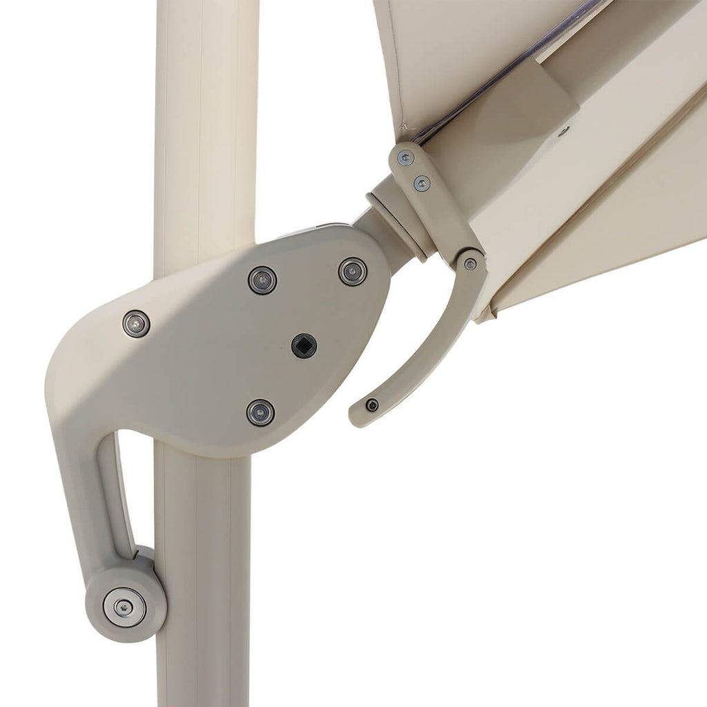 Cantilever Garden Parasol with Weighted Base