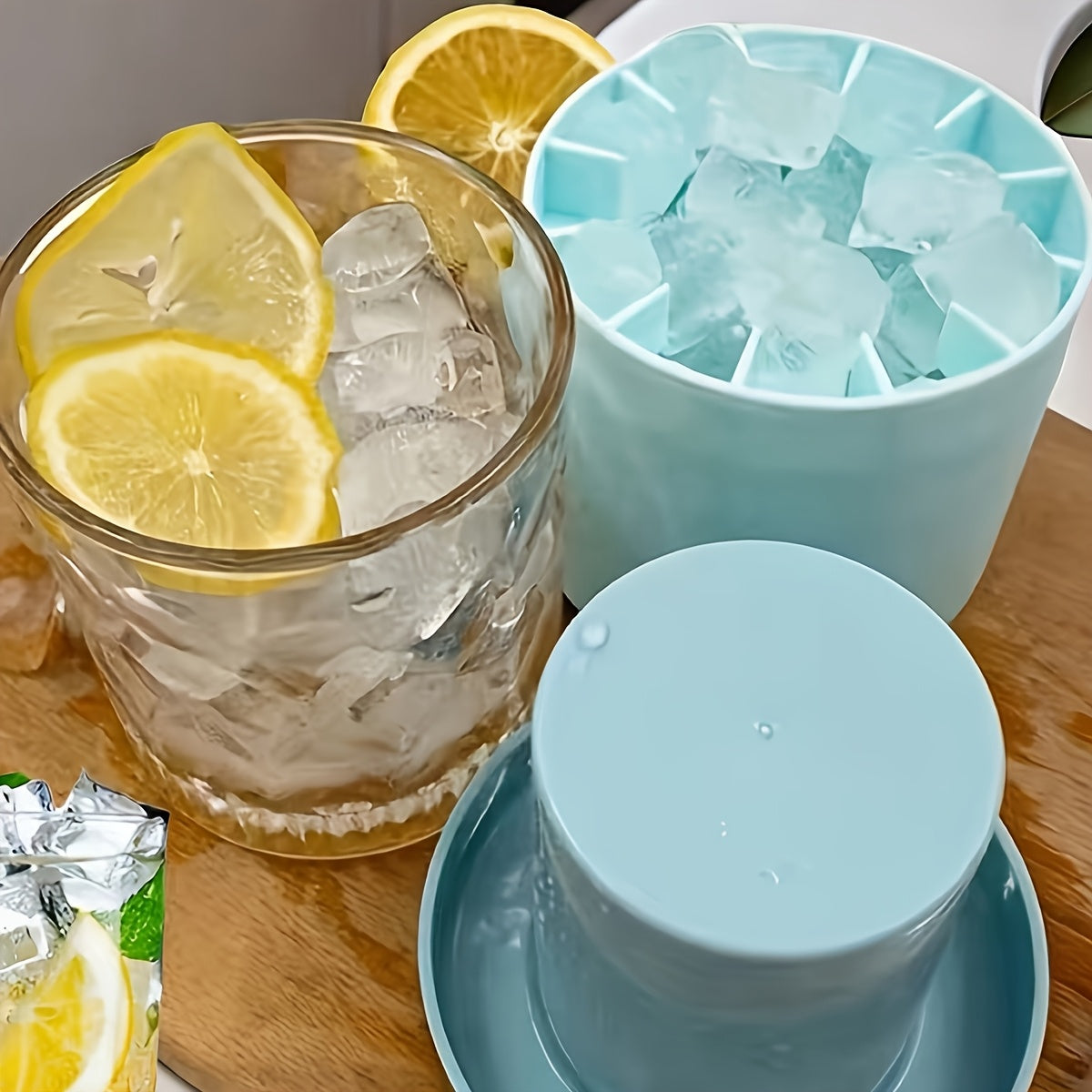 Portable Silicone Ice Cube Maker Cup