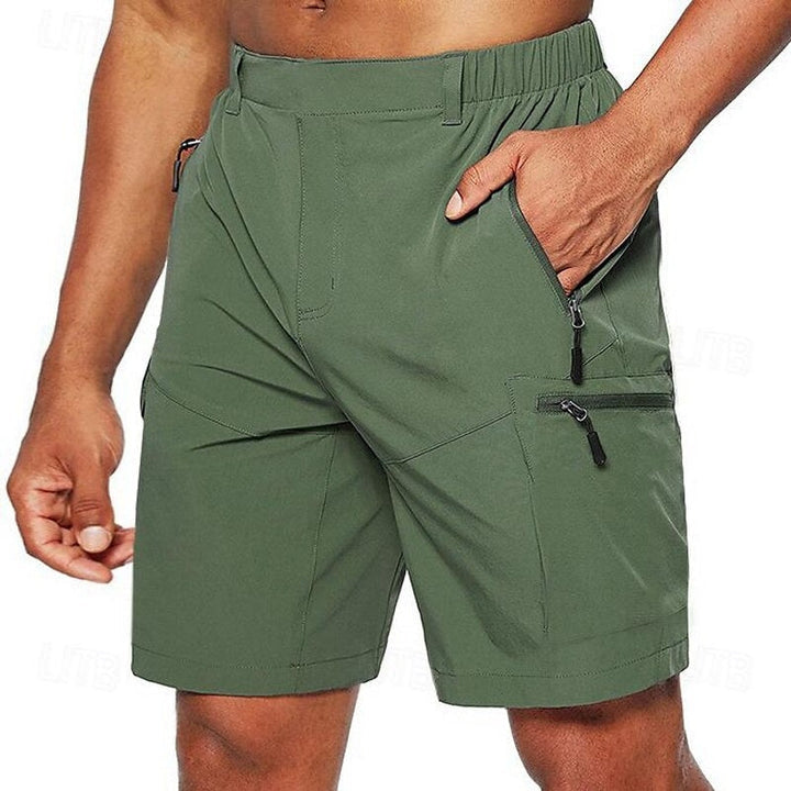 Lightweight Quick-Dry Performance Shorts with Zip Pockets