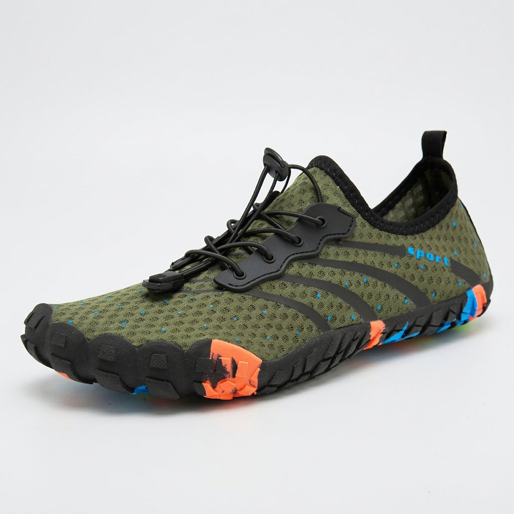 Barefoot Quick-Dry Water Shoes with Bungee Laces