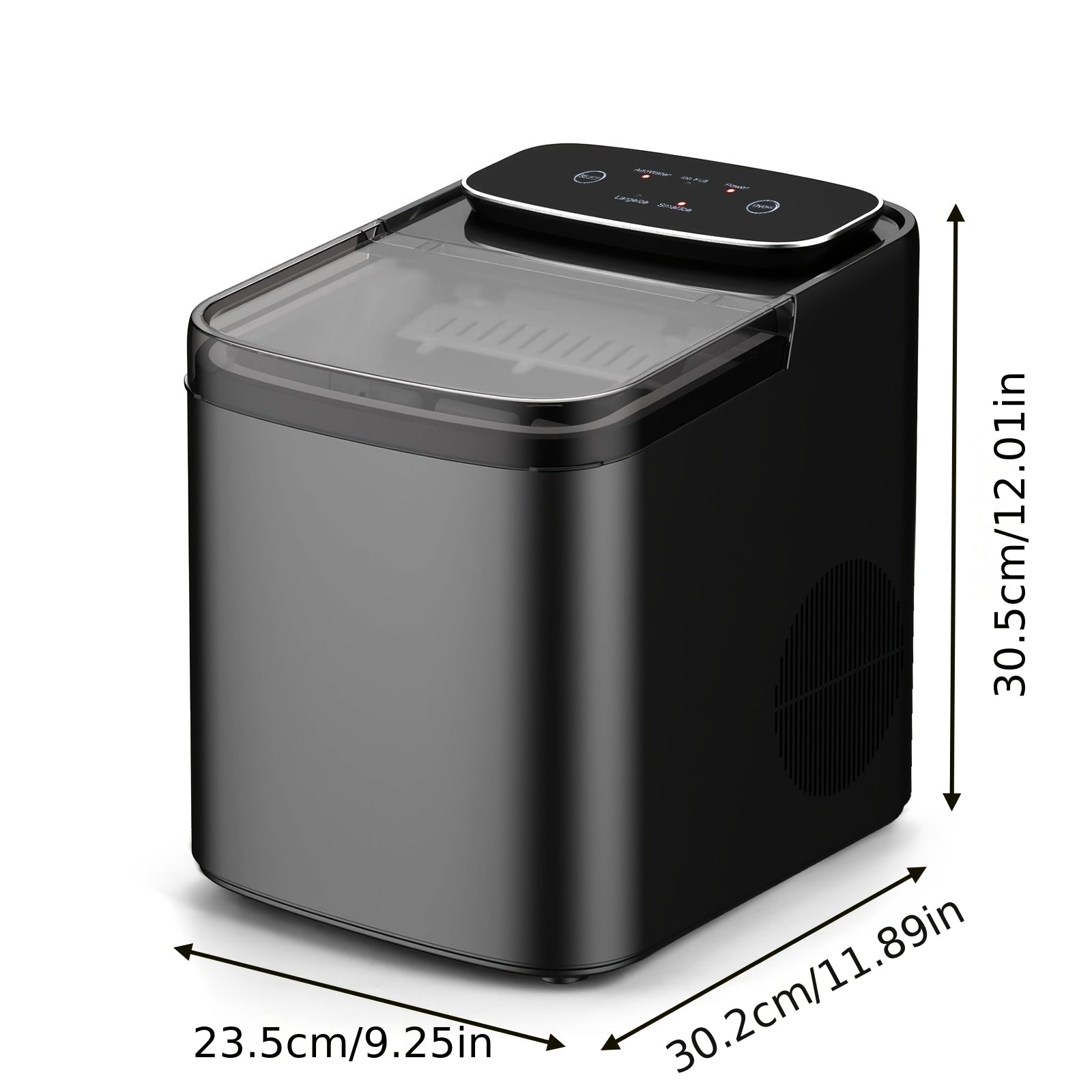 Countertop Ice Maker Machine with Touch Panel