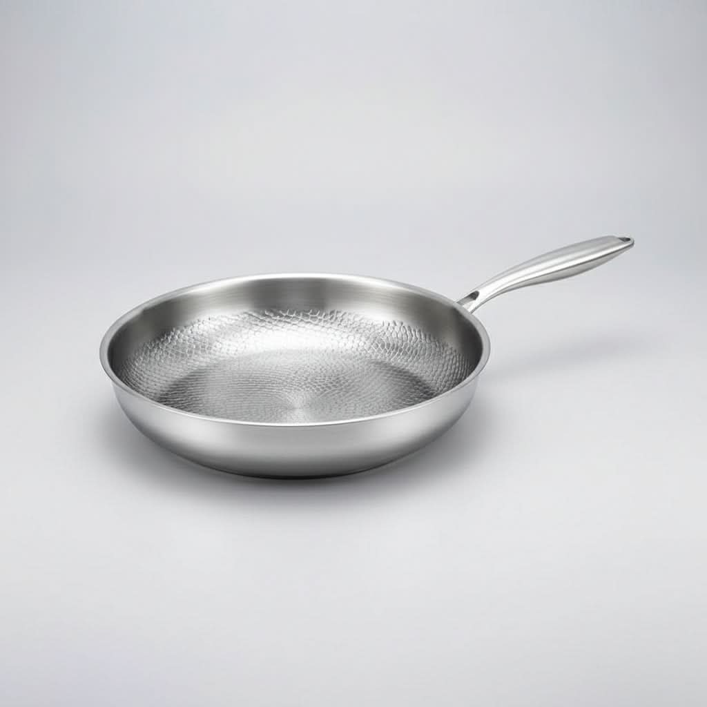 Stainless Steel Honeycomb Non-Stick Frying Pan