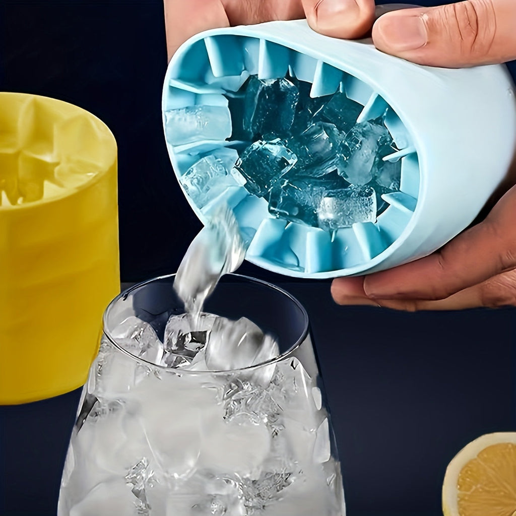 Portable Silicone Ice Cube Maker Cup