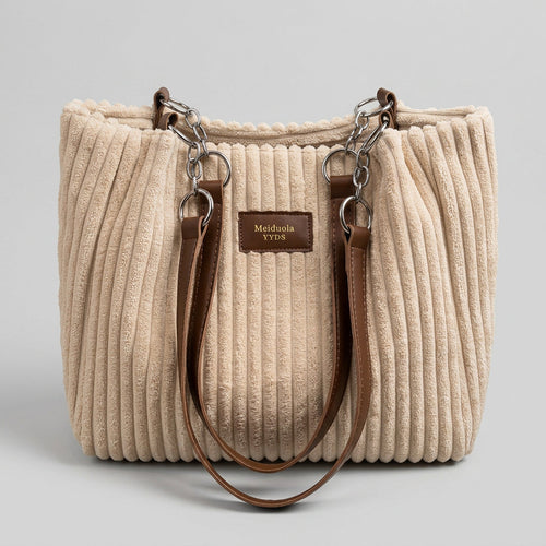 Bag – Ribbed Tote Everyday Style