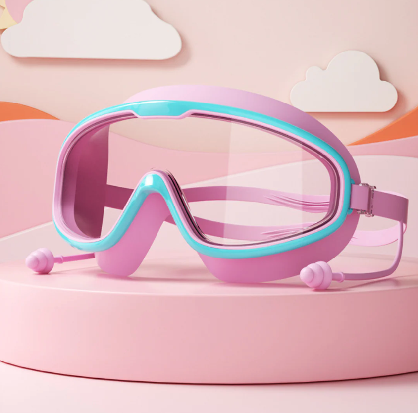 Kids Anti-Fog Swimming Goggles with UV Protection