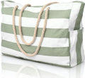 Tote Bag – Striped Rope Handle Everyday Style