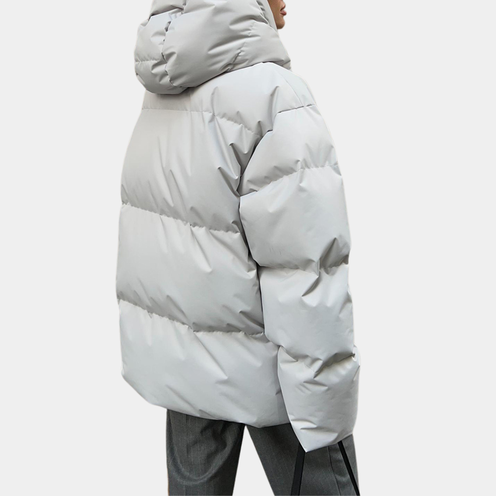 Women's Oversized High Collar Puffer Jacket