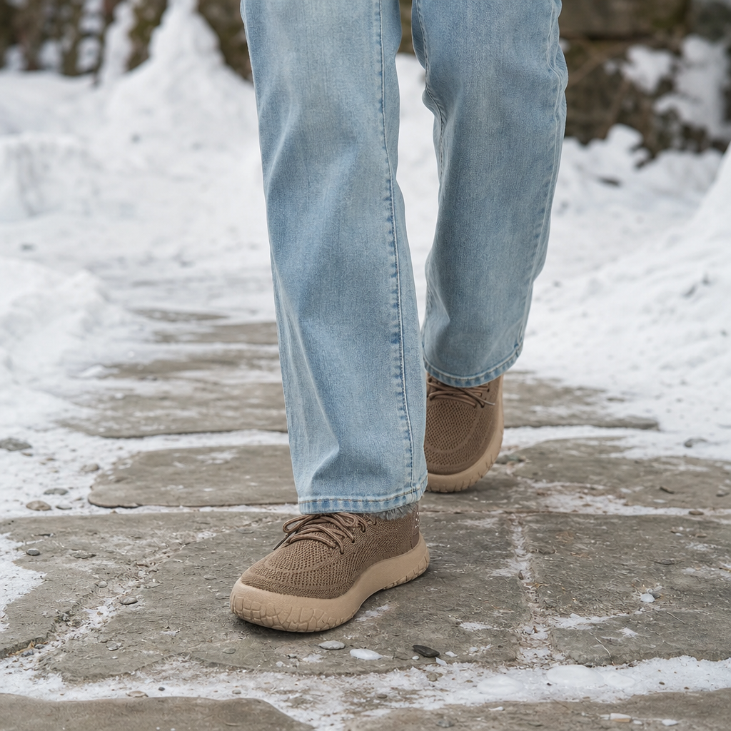 Baskets d'hiver à lacets pour femme, doublées en fausse fourrure