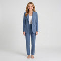 Tailored Blazer Co-Ord Set – Single Button Slim Leg Style