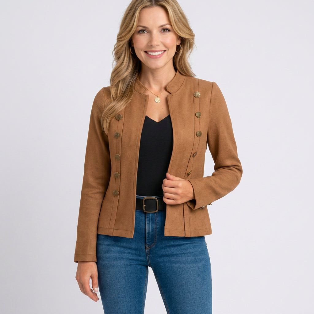 Jacket – Button Detail Structured Tailored Style