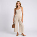 Jumpsuit – One Shoulder Wide Leg Elegant Style